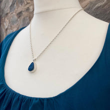Load image into Gallery viewer, a. PENDANT . Seaham sea glass . blue multi