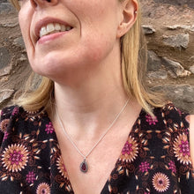 Load image into Gallery viewer, PENDANT . crimson red . rare