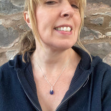 Load image into Gallery viewer, PENDANT . wave . blue