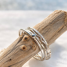 Load image into Gallery viewer, RINGS . stacking rings set