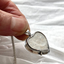 Load image into Gallery viewer, a. PENDANT . heart . pottery . romantic