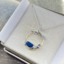 Load image into Gallery viewer, PENDANT . knot . blues
