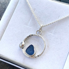 Load image into Gallery viewer, PENDANT . cornflower blue