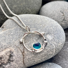 Load image into Gallery viewer, PENDANT . knot . Seaham sea glass