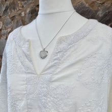 Load image into Gallery viewer, a. PENDANT . heart . pottery . romantic