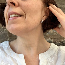 Load image into Gallery viewer, EARRINGS . mussel shell . studs