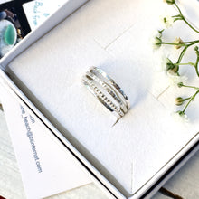Load image into Gallery viewer, RINGS . stacking rings set