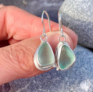 a. EARRINGS . seafoam