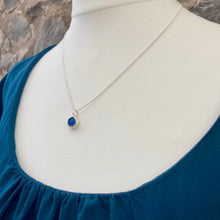Load image into Gallery viewer, a. PENDANT . Drop in the Ocean . blue
