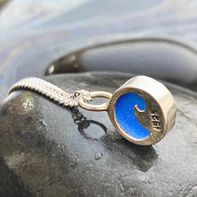 Load image into Gallery viewer, a. PENDANT . Drop in the Ocean . blue
