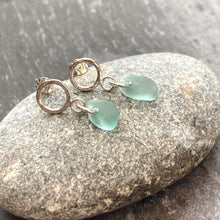 Load image into Gallery viewer, EARRINGS . textured ring . studs
