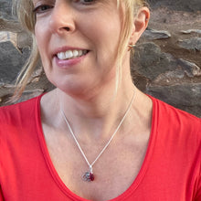 Load image into Gallery viewer, PENDANT . crab charm . red
