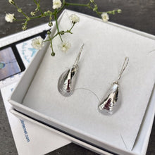 Load image into Gallery viewer, EARRINGS . mussel shell . dangle
