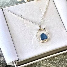 Load image into Gallery viewer, a. PENDANT . Sky blue sea glass
