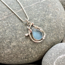 Load image into Gallery viewer, PENDANT . steel blue
