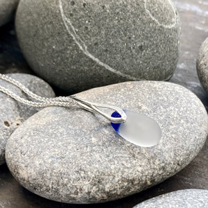 PENDANT . wave . Seaham . blue splash