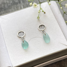 Load image into Gallery viewer, EARRINGS . textured ring . studs
