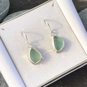 a. EARRINGS . seafoam