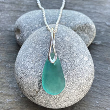 Load image into Gallery viewer, PENDANT . light teal blue
